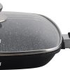 TIGAIE GRILL ALUMINIU + CAPAC 28 x 4.5 CM ,