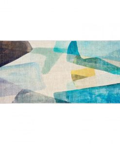 Covor printat, FOREST 70x140 cm, lavabil cu spate antialunecare, inaltime