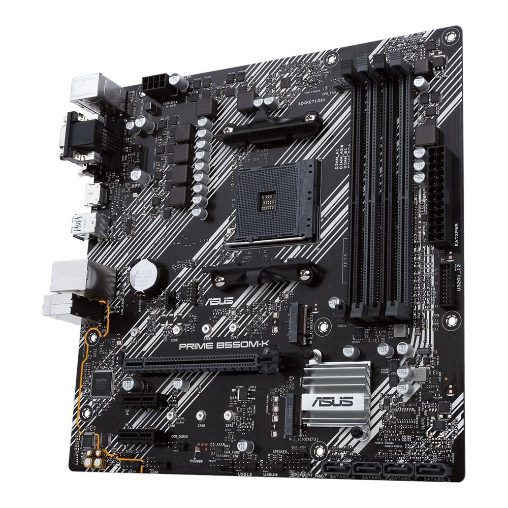 Placa de baza ASUS PRIME B550M-K, Socket AM4, DDR4, Micro-ATX - imagine 3