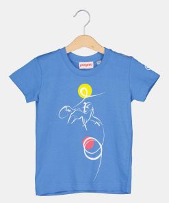 TSHIRT CASUAL C CAL PEGAS AZURE-4