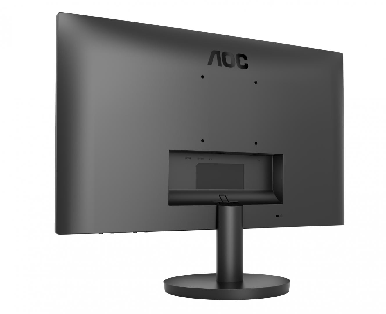 Monitor Consumer AOC 24B3HMA2, 23.8", 1920 x 1080 pixeli, Black, - imagine 9