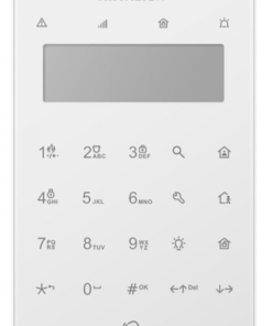 Tastatura LCD pentru AX PRO DS-PK501LTM-HWE;314300669 Ecran LCD Armare one-touch(fără