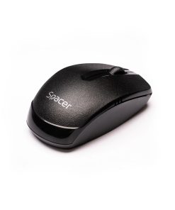 Mouse Wireless SPACER SPMO-161, 1000 dpi, Negru - imagine 3