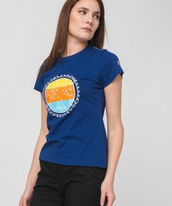 TRICOU  ROATA FAMILIE FEMEI   ROYAL BLUE-XL - imagine 4