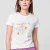 TSHIRT CASUAL F BICICLETA COLOR WHITE-S