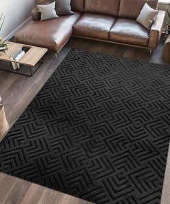 COVOR BLANITA DOVER 80X150 CM BLACK - imagine 2