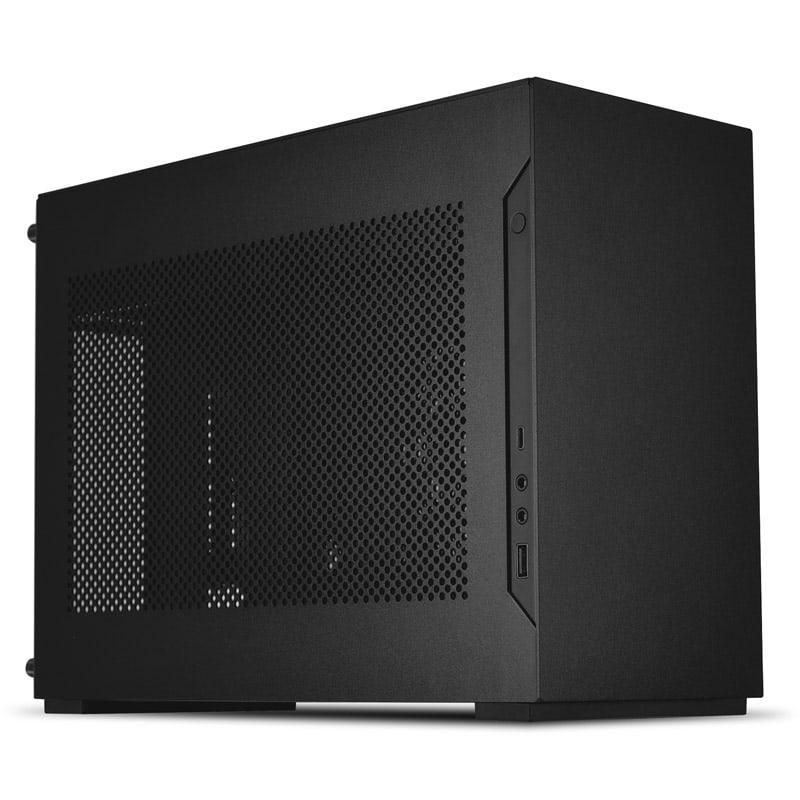 Carcasa LIAN LI A4-H2O X4, Mini Tower, Black - imagine 4