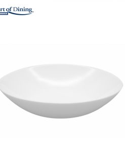 SET 6 FARFURII ADANCI OPAL ALB 20 CM, AIDA, ART