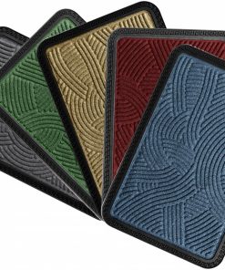 COVORAS INTRARE ANTIDERAPANT CU MARGINE CAUCIUCATA 40X60 CM, MARO, HEINNER - imagine 2
