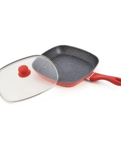 TIGAIE GRILL ALU+CAP 28x4CM,ORANGE GRAYS, COOKING BY HEINNER