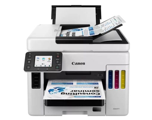 Multifunctional inkjet color CISS Canon Maxify GX7040, ( Print, Copy,Scan, - imagine 5