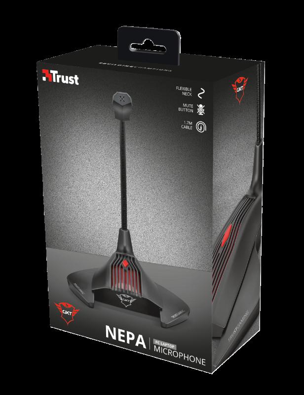 Microfon Trust GXT 239 Nepa Gaming, tip Condenser, Jack - imagine 7