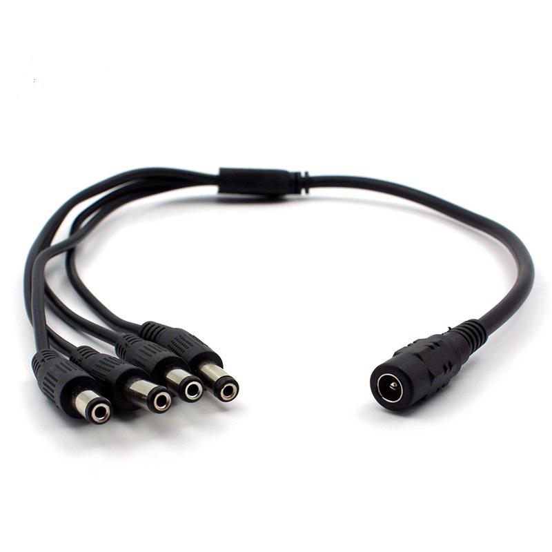 CABLU ALIMENTARE TIP SPLITTER 1 TO 4 DC1-4 Pachet 10 - imagine 3