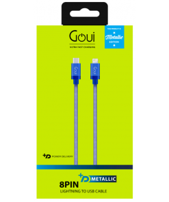 Cablu Date si Incarcare USB Type-C la Lightning Metallic, 1 - imagine 2
