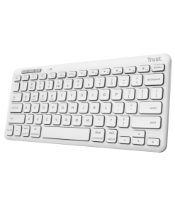 Tastatura Trust Lyra, Wireless, Alb - imagine 2