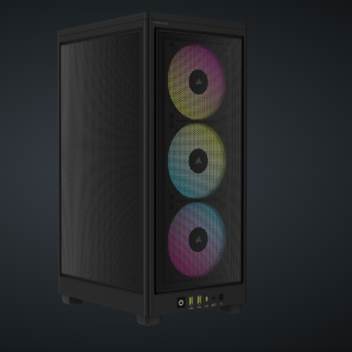 Carcasa Corsair 2000D Airflow RGB Mini-ITX NEGRU