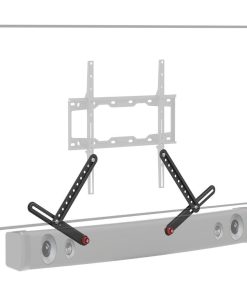 Suport Ajustabil pentru montare Soundbar la suport TV, suporta pana