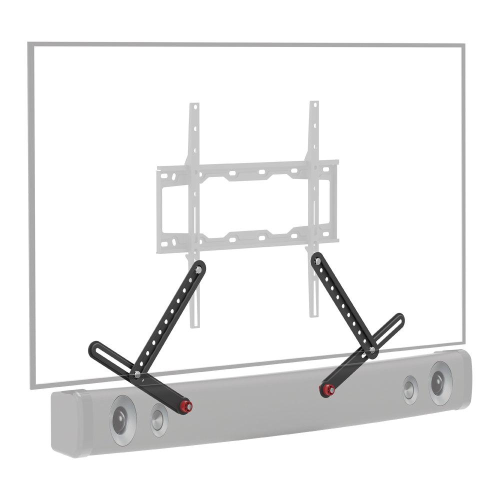 Suport Ajustabil pentru montare Soundbar la suport TV, suporta pana