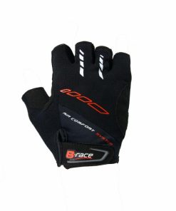 MANUSI B-RACE CU GEL NEGRU, M