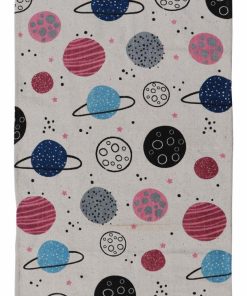 Covor Heinner copii printat Planete 90x130 cm