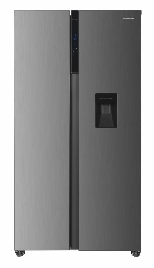 Side by Side HEINNER HSBS-HM529NFBKWDE++, No Frost, 529 L, Clasa - imagine 3