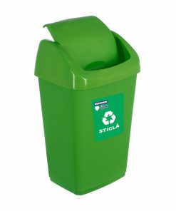 COS GUNOI CAPAC BATANT, RECICLARE ECO 35 L, VERDE, HEINNER