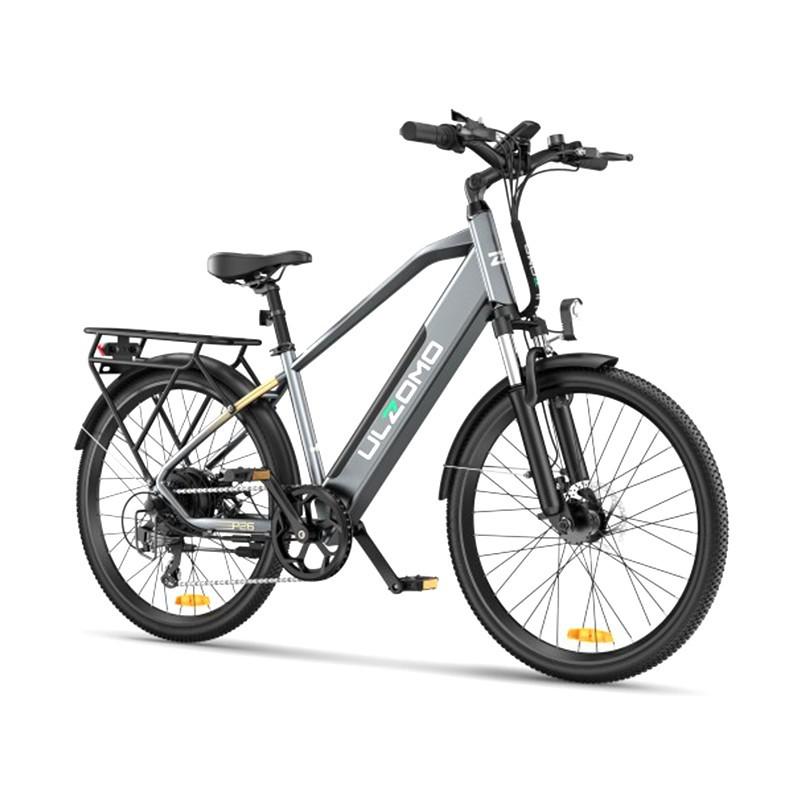Bicicleta electrica Ulzomo Metro 26 E-bike, 250W, 36V 17Ah, autonomie - imagine 3