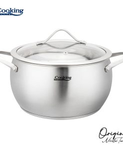 SEMIOALA INOX+CAPAC 22x11.5L, 4.3L, NICOLAI TAND, ORIGINI, COOKING BY HEINNER