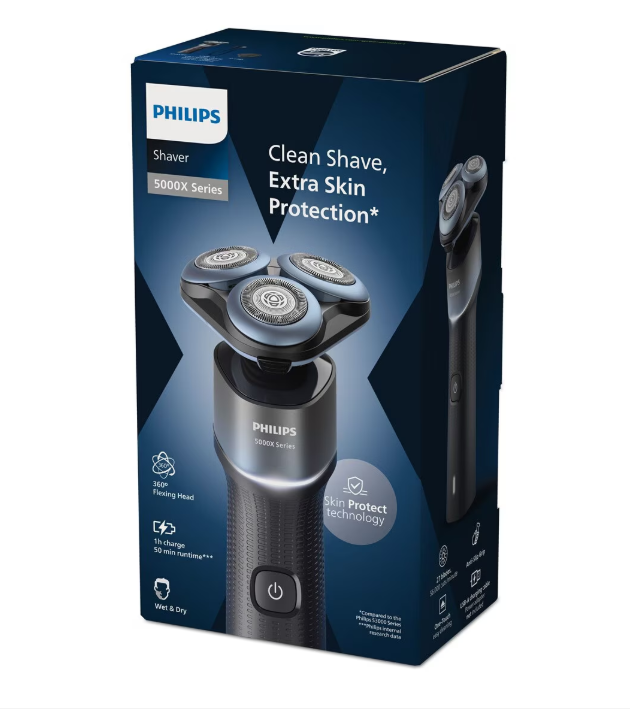 Aparat de Ras electric PHILIPS seria 5000X X5006/00, negru, 3 - imagine 3