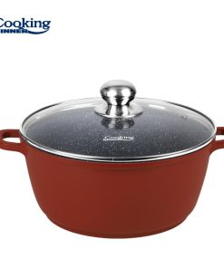 CRATITA ALUMINIU+CAPAC 22X9.5CM, 3 L, CALABRIA, COOKING BY HEINNER