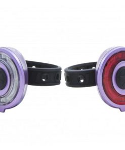 Set lumini far+stop, 2 LED-uri rosii, 2 LED-uri uri albe,