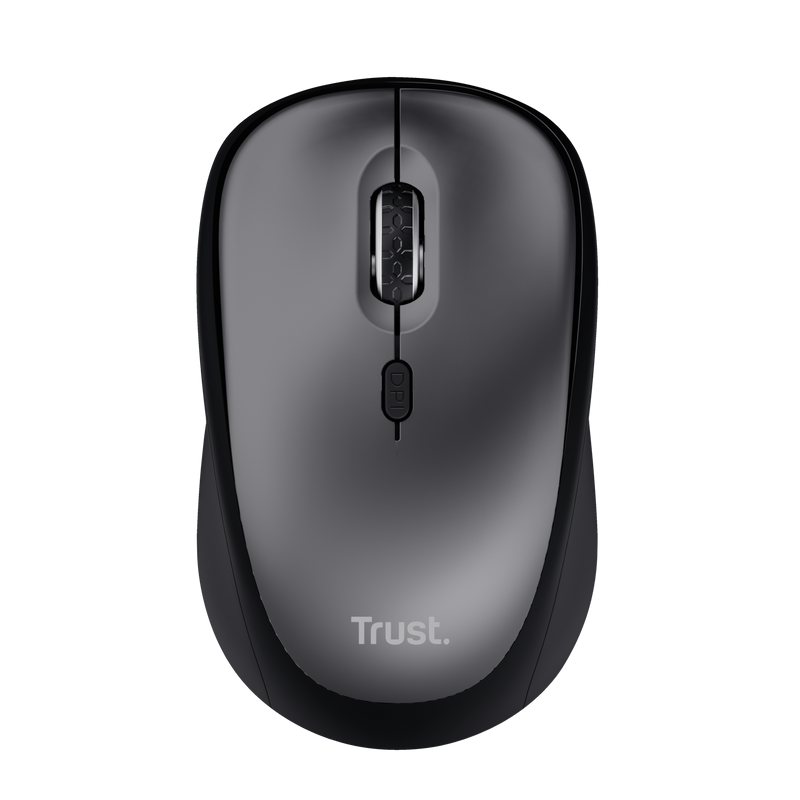 Mouse Wireless Trust Yvi+ Silent Wireless, 1600 dpi, negru - imagine 4