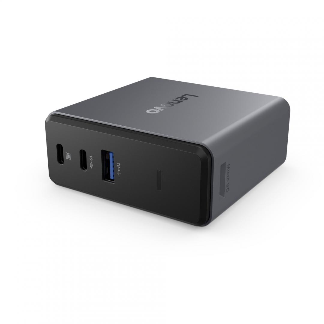 Lenovo X9 Charging GaN Dock Prin cablu USB 3.2 Gen