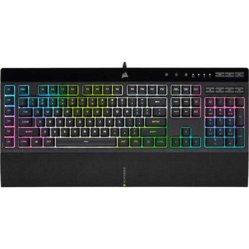 Tastatura Gaming CORSAIR K55 RGB PRO, RGB, USB, Negru