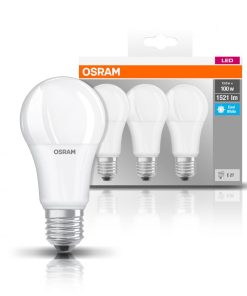 3 Becuri LED Osram Base Classic A, E27, 13W (100W), - imagine 2