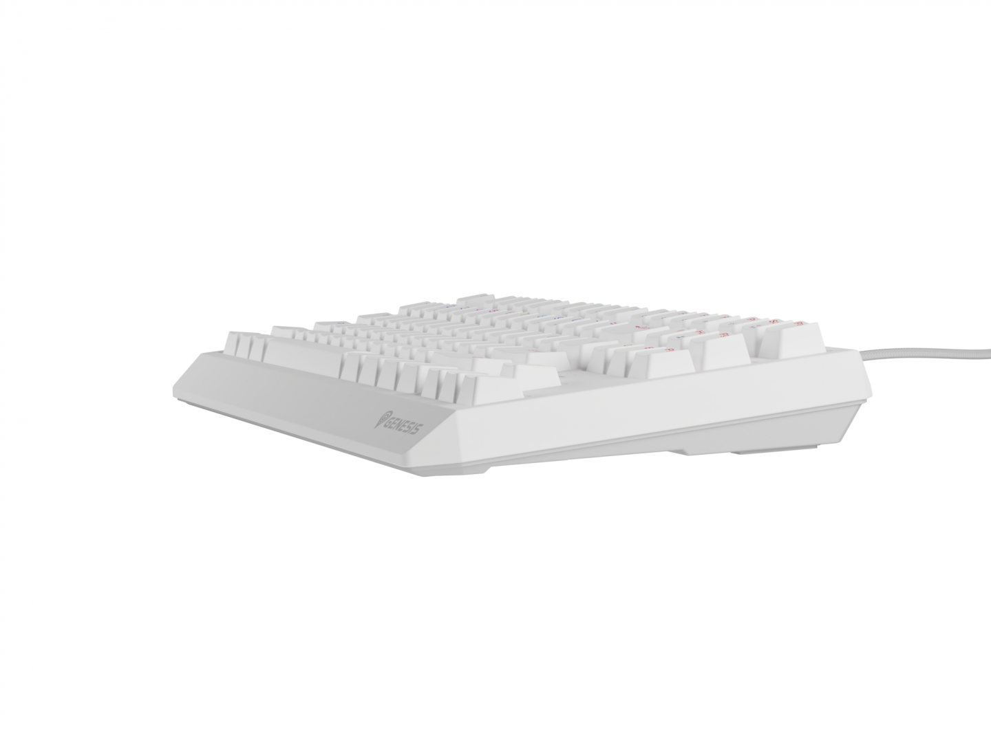 Tastatura Mecanica Gaming Genesis Thor 230 TKL, RGB, Wireless, Alb - imagine 4