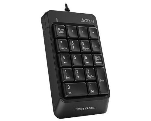 Tastatura A4Tech Fstyler FK13P, USB, Negru