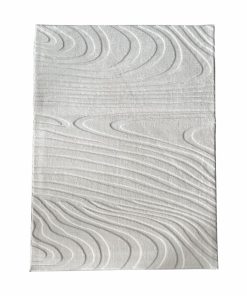 Covor, model in relief,Wave,160x230 Crem