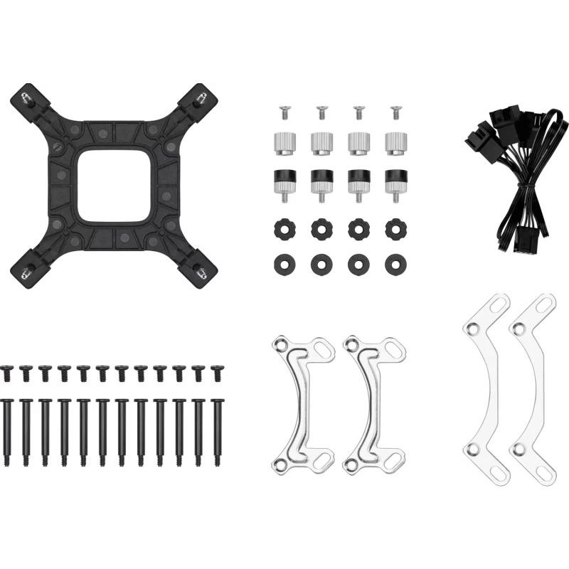 Cooler Procesor DEEPCOOL LE720, Lichid, 12 cm, 3 ventilatoare, aRGB - imagine 7