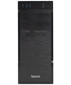 Carcasa SPACER Apollo, Mid Tower, Black