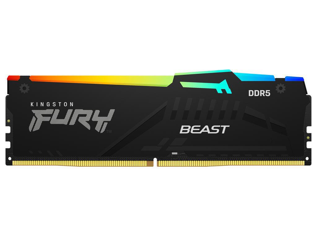 Memorie RAM Kingston FURY Beast, 16GB DDR5, 6000MHz, CL30