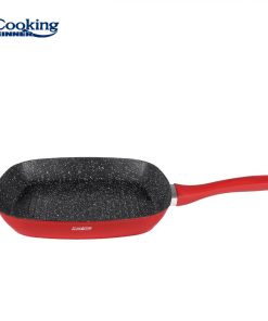 TIGAIE GRILL ALUMINIU FORJAT 28x4CM, RED STONE, COOKING BY HEINNER - imagine 3