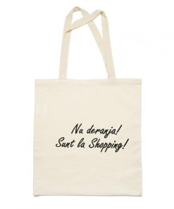 Sacosa Heinner cumparaturi bumbac cu print - imagine 6