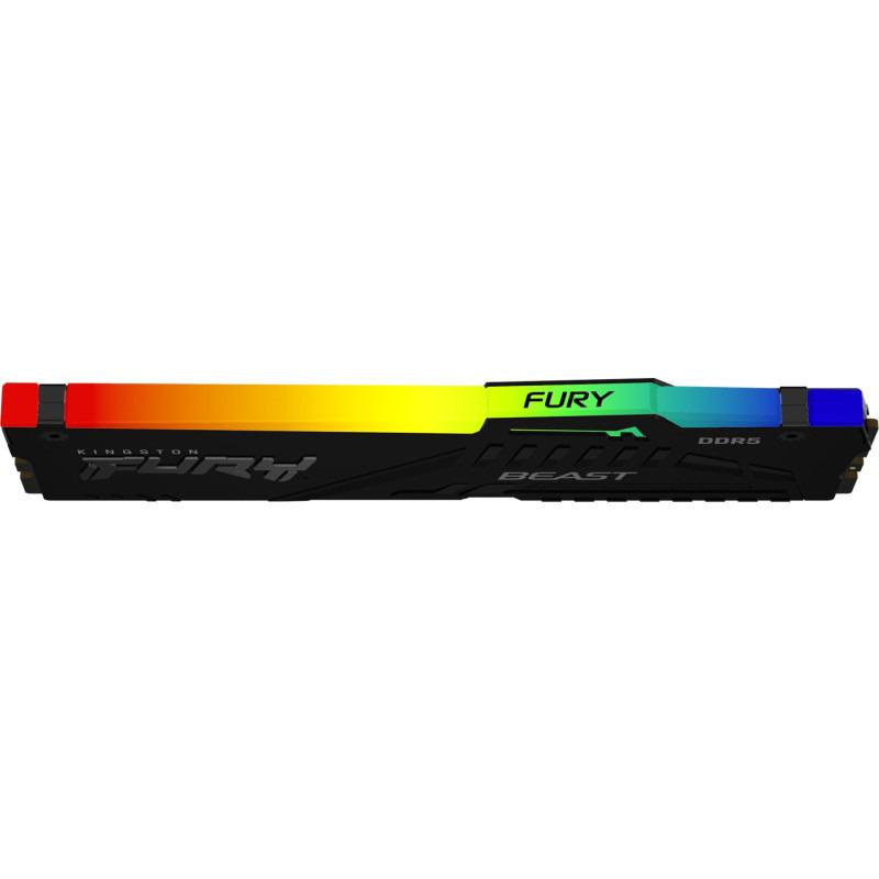 Memorie RAM Kingston FURY Beast, 32GB DDR5, 6000MHz, CL36 - imagine 3