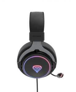 Casti Gaming Head-band GENESIS Neon 764, Wired, Negru - imagine 4