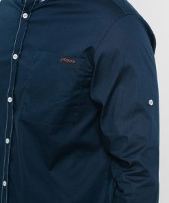 CAMASA CASUAL BARBATI DARK NAVY L - imagine 6