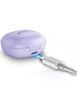 Casti In-ear Genius HS-M905BT, Wireless, violet - imagine 3