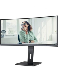 Monitor Gaming AOC CU34P3CV, 34", 3440 x 1440 pixeli, Black, - imagine 4
