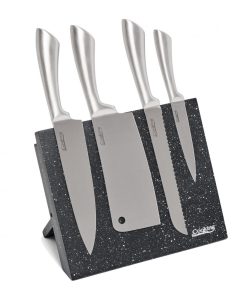 SET CUTITE DE BUCATARIE, 5 PIESE,SILVER, COOKING BY HEINNER - imagine 6
