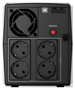 UPS nJoy Keen 1000 USB UPLI-LI100KU-CG01B  Capacity 1000 VA - imagine 2